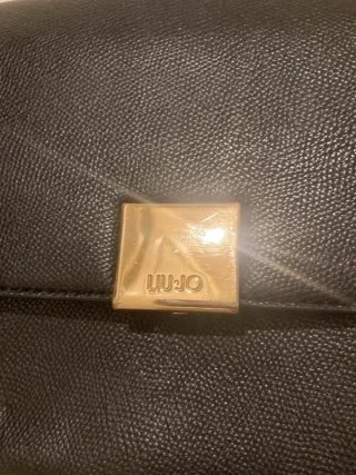 Borsa a spalla Liu Jo nera da donna