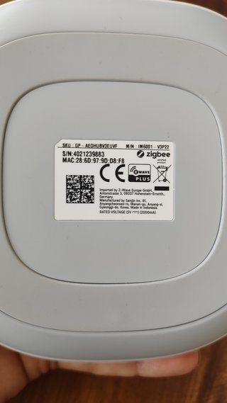 Hub Smart Aeotec Bianco