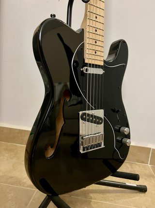 Telecaster Thinline BLACK MN