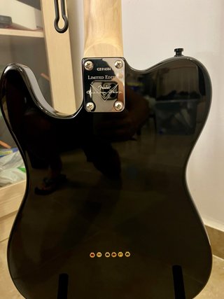 Telecaster Thinline BLACK MN