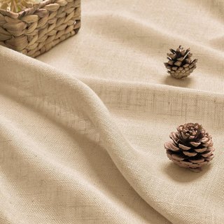 Cortinas Lino Beige Woaboy 140x245cm (2 uds)