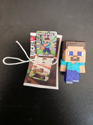 Figura Minecraft Kinder Joy Steve