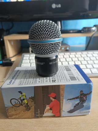 Vendo per inutilizzo Capsula Microfono Shure Beta