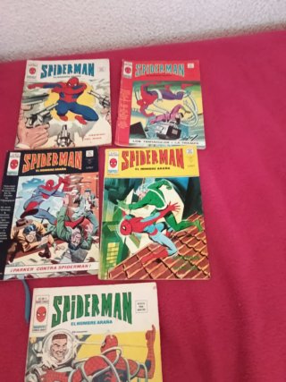 Lote comics vertice Spiderman