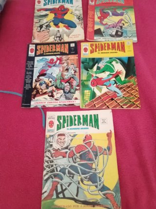 Lote comics vertice Spiderman