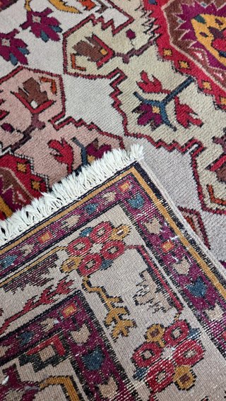 Alfombra Persa Hecha a Mano 127x84cm
