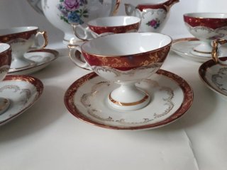 Servizio porcellana vintage tazze