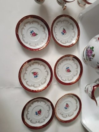 Servizio porcellana vintage tazze