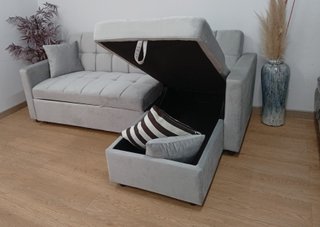 Sofá Cama Kris, Terciopelo. Cómodo. ¡Oferta!