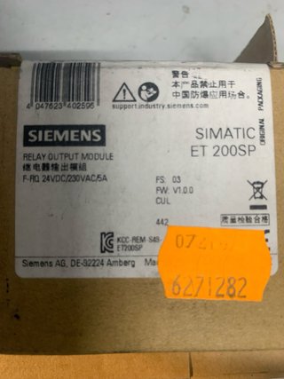 Siemens F-RQ 24VDC/230VAC Módulo