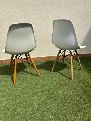Sedie Nordiche Bianche e in Legno