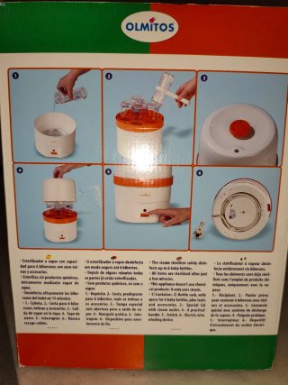 Esterilizador OLMITOS con tenazas