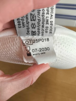 Cojín Mimos plagiocefalia bebé + funda. Talla S