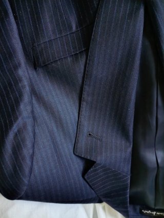 Traje de chaqueta Dustin azul marino