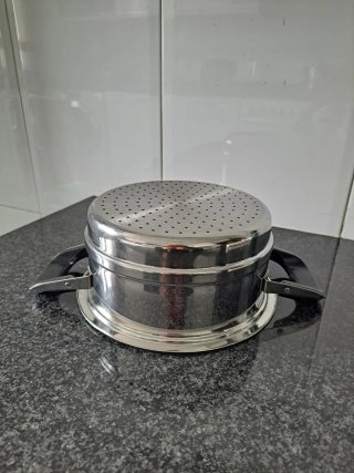 Olla Vaporera AMC Acero Inoxidable