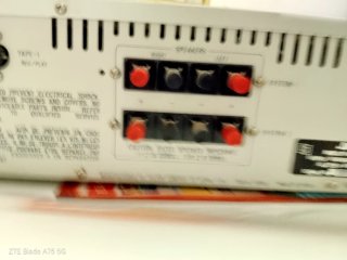 Amplificador Vintage JVC AX 50 color Plata