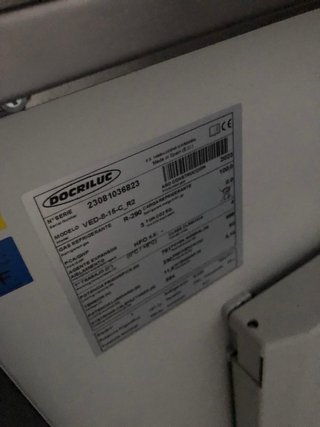 Expositor refrigerante comercial