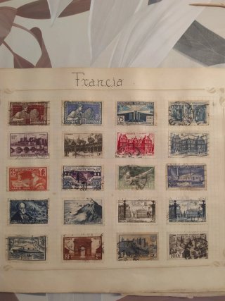 Álbum sellos vintage