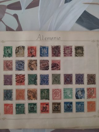 Álbum sellos vintage