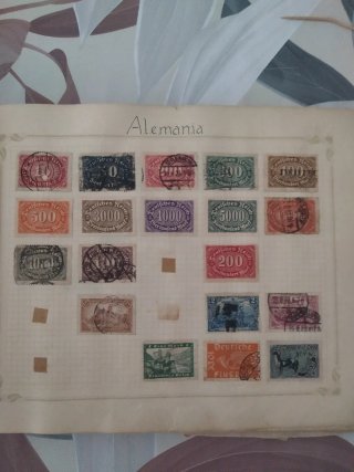Álbum sellos vintage