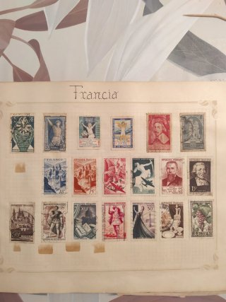 Álbum sellos vintage