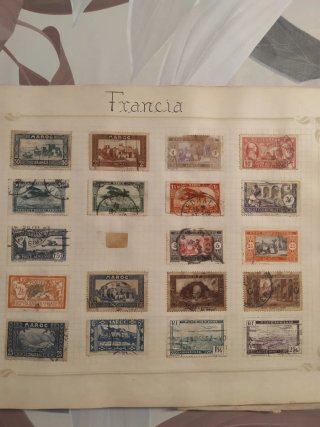 Álbum sellos vintage