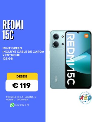 Xiaomi Redmi 15C Verde 128GB