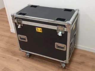 Caja de transporte con ruedas 3-4