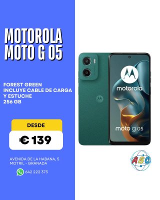 Motorola Moto G 05 Verde 256GB