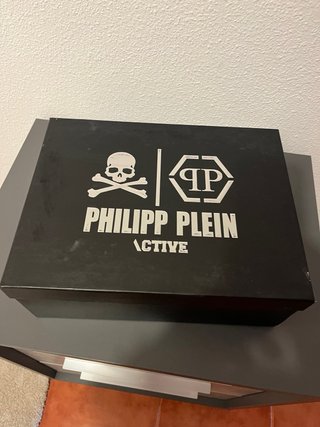 Zapatos Philipp Plein Negros y Plateados