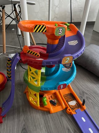 Circuito de coches interactivo infantil