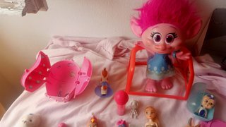 Lote juguetes para niña+un reloj+2 pulsera regalo