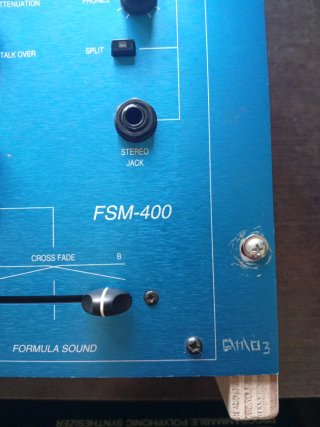 Formula Sound FSM-400 Mesa Mezclas