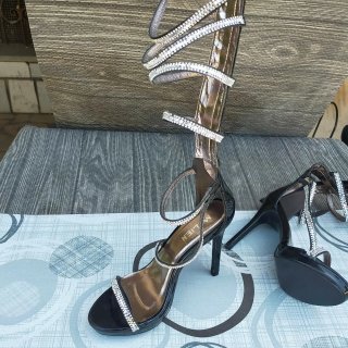 Sandalias de mujer Glamour con pequeño defecto