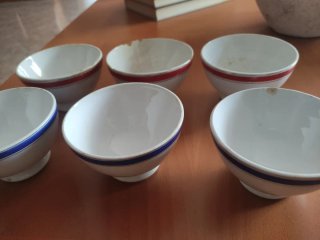Lote 6 tazze della rinomata marca San Claudio