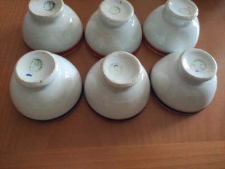Lote 6 tazze della rinomata marca San Claudio