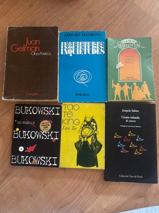 Libros poesia