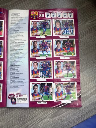 Álbum Cromos Liga BBVA 2010-2011 COMPLETO