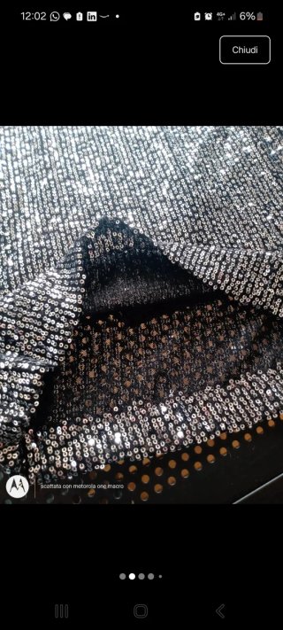 Pantaloni eleganti argento