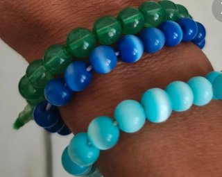Colgante osito y 3 pulseras