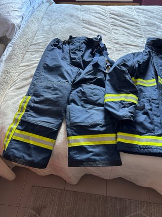 Traje Bomberos Nomex Iturri Azul