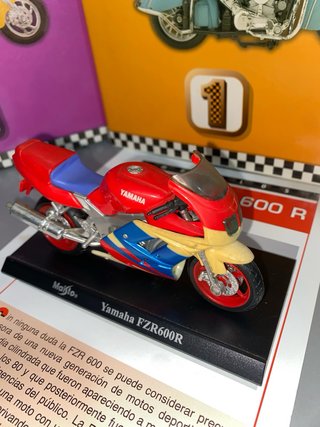Maisto Yamaha FZR 600R réplica escala