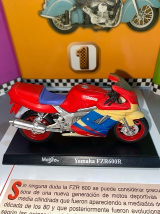Maisto Yamaha FZR 600R réplica escala