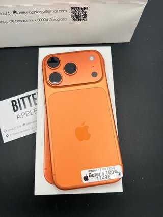 iPhone 17 Pro 512GB BAT 100% // GARANTÍA!!