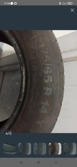 Ruedas Continental 175/65 R14 (4 unidades)