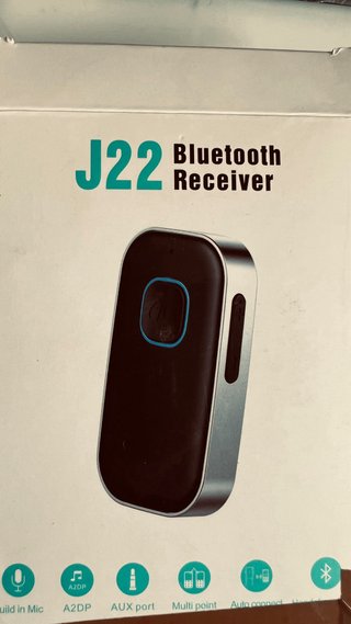 Adaptador cinta + receptor Bluetooth