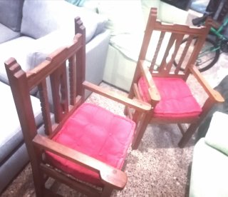 Grandes sillas MADERA RÚSTICA