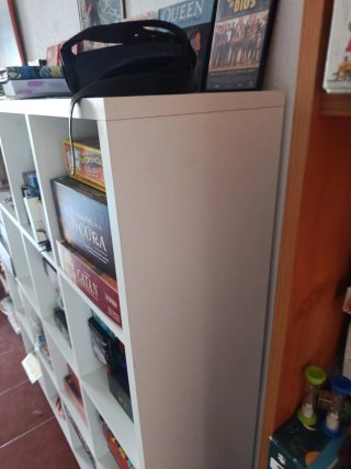Estantería tipo IKEA KALLAX 16 espacios blanca