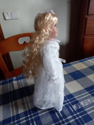 Muñeca Porcelana Comunión Niña