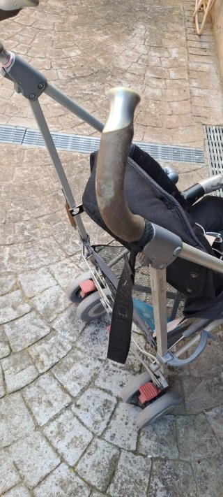 Silla de paseo Maclaren negra